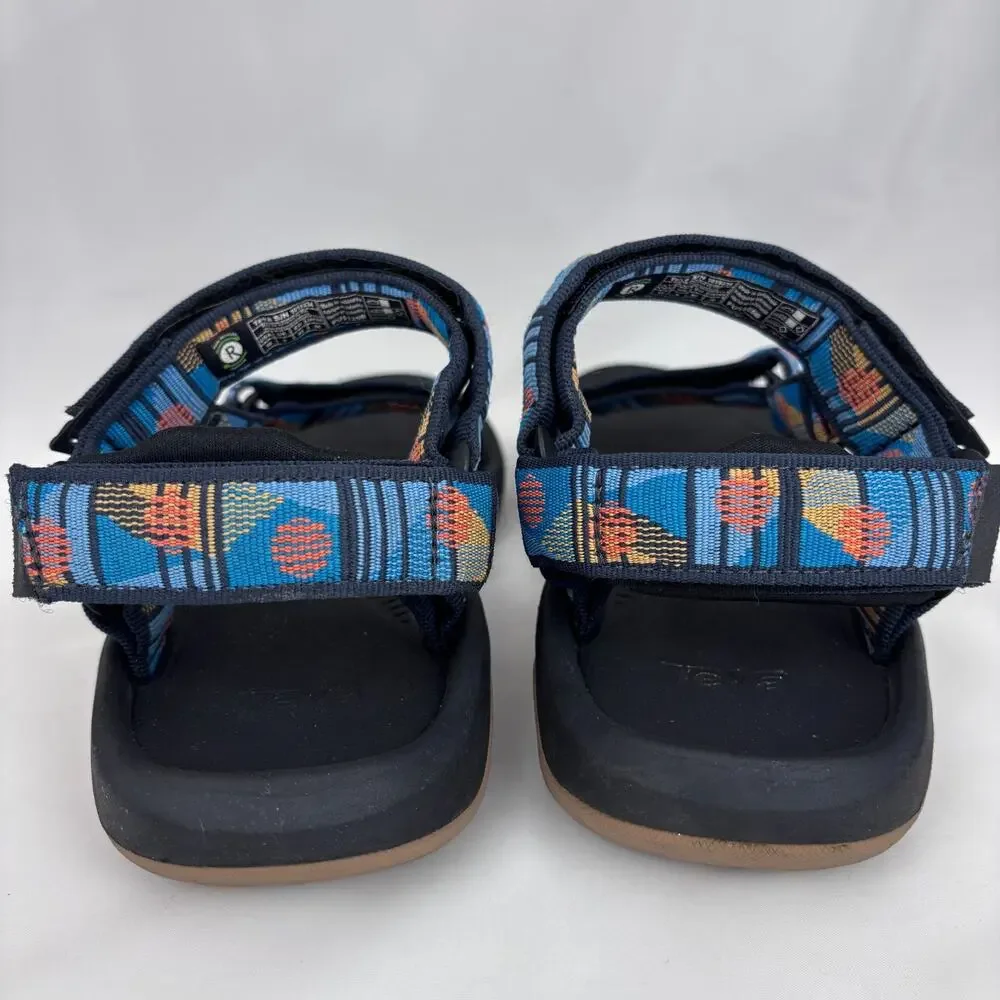 Teva Mens 10 Hurricane XLT2 Revive 90s Archival Revival Blue Water Sandals